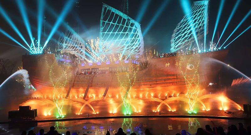 Shenzhou Boat Wonder, Laser Effect